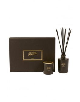 Teatro Fragranze Uniche Tabacco 1815 Mini Gift Box - Stick 100 ml + Candle 40 gram
